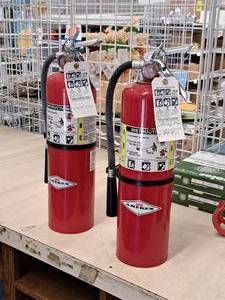 lot 273 image: Lot of (2) Dry Chemical Fire Exinguishers