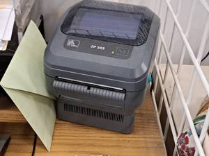 lot 281 image: Zebra ZP505 Thermal Label Maker
