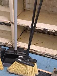 lot 312 image: (2) Brooms, (1) Dust PanCollector