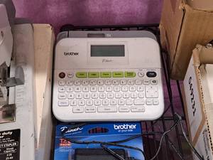 lot 337 image: Brother P-Touch Labeling System PT-D400 with Tape