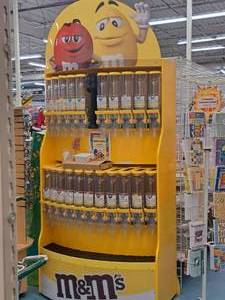 lot 4 image: M&Ms Colorworks M&Ms logo Bulk Candy Dispenser 21-head
