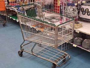 lot 614 image: Rainbow logo Shopping Cart