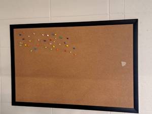 lot 348 image: Wall Mount Cork Board
