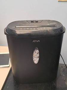 lot 262 image: Ativa Paper Shredder