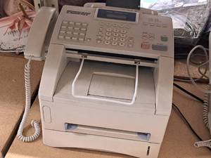 lot 408 image: Brother IntelliFax Business Class Laser Fax System 4100e