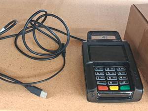 lot 430 image: Ingenico Lane5000 Credit Card Reader with (1) Cable