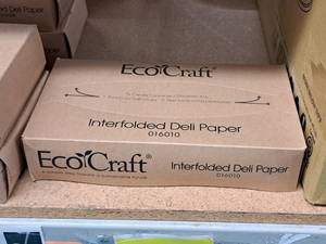 lot 622 image: Lot of (1 Box) EcoCraft Interfolded Deli Paper