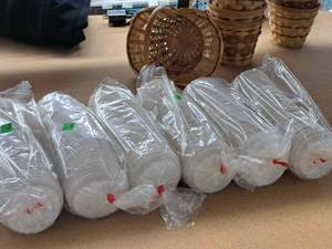 lot 629 image: Lot of (6 Boxes) 8-oz Plastic Hot Cup Sip Lids 50-count ( 300 total items ) CUL-CS-8