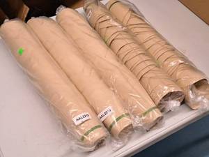 lot 636 image: Lot of (5 Boxes) World Centric 5.5-oz Notree Paper French Fry Scoop Cup 50-count ( 250 total items )