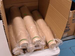 lot 637 image: Lot of (6 Boxes) World Centric 7.5-oz Notree Paper French Fry Scoop Cup 50-count ( 300 total items )