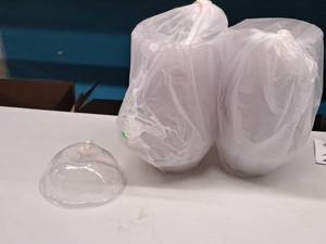lot 659 image: Lot of (2 Boxes) World Centric Ingeo 24-oz Salad Bowls 50-count ( 100 total items ) SB-CS-24