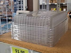 lot 691 image: Lot of (11) Catering Tray Dome Lids 14x10