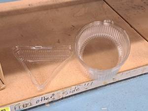 lot 705 image: Lot of (6) Plastic Dome Lids
