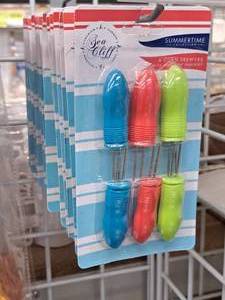 lot 710 image: Lot of (15) Sea Cliff Summertime Collection Corn Skewers 6-pack