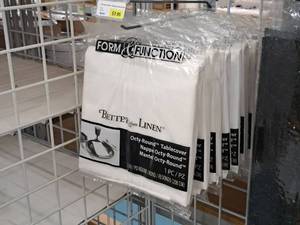 lot 720 image: Lot of (7) Form & Function Octy-Round 82 Round Table Covers