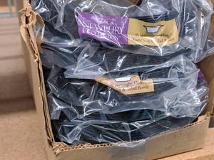 lot 762 image: Lot of (5 Packs) Maryland Plastics The Newbury Collection 12-oz Heavyweight Plastic Soup & Salad Bowls 15-count ( 75 Total Items )