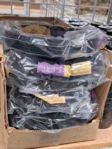 lot 763 image: Lot of (6 Packs) Maryland Plastics The Newbury Collection 12-oz Heavyweight Plastic Soup & Salad Bowls 15-count ( 90 Total Items )