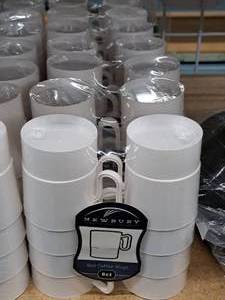 lot 768 image: Lot of (7 Packs) Maryland Plastics The Newbury Collection 8-oz Heavyweight Plastic Coffee Cups 8-count ( 56 Total Items )
