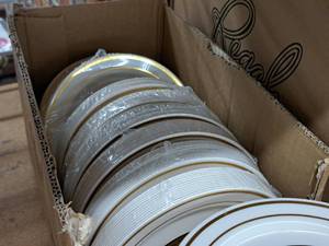 lot 798 image: Lot of (8 Packs) Regal 6 Plates 12-count ( 96 Total Items )