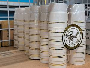 lot 805 image: Lot of (6 Packs) Regal 8-oz Coffee Cups 12-count ( 72 Total Items )