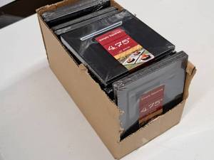 lot 821 image: Lot of (13 Packs) Simply Squared 4.75 Plastic Appetizer Plates 10-count ( 130 Total Items )