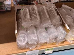 lot 842 image: Lot of (24 Packs) 16-20oz Strawless Sip Lids 50-count ( 1200 Total Items )