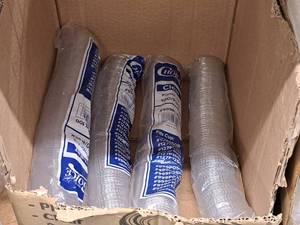 lot 853 image: Lot of (5 Packs) Choice 1-oz Plastic Souffle Cup Lids 100-count ( 500 Total Items )