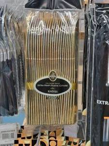 lot 866 image: Lot of (7 Packs) Extra-Heavy Plastic Knives 24-count ( 168 Total Items )