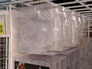 lot 880 image: Lot of (5 Packs) Fineline Tiny Templates Collection Tiny Tinis 2-oz Heavyweight Plastic Martini Glasses 12-count ( 60 Total Items )