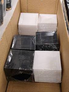 lot 887 image: Lot of (6 Packs) Tiny Trays 10-count ( 60 Total Items ) 2.25x2.25