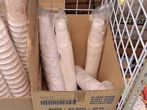 lot 903 image: Lot of (4 Packs) Empress 16-oz Paper Hot Cups 50-count ( 200 Total Items )