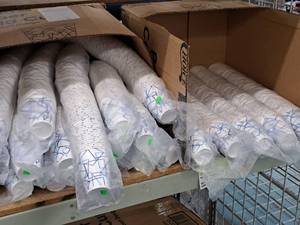 lot 913 image: Lot of (20 Packs) Choice 12-oz Paper Cold Cups 100-count ( 2000 Total Items )