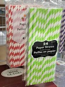 lot 920 image: Lot of (198) Brava Paper Straws