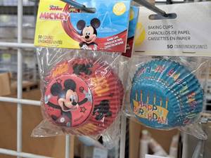 lot 975 image: Lot of (3 Packs) Cupcake Liners 50-count ( 150 Total Items )