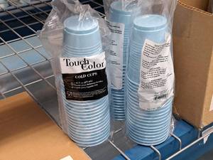 lot 1003 image: Lot of (3 Packs) Touch of Color 16-oz Plastic Cold Cups 20-count ( 60 Total Items )