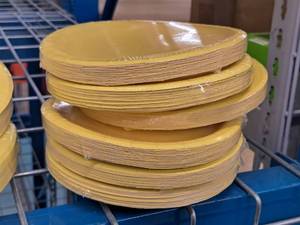 lot 1008 image: Lot of (6 Packs) 6-78 Plates 24-count ( 144 Total Items )