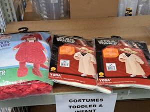 lot 1105 image: ToddlerInfant Costumes - (1)  18-24 months and (2)  24 month
