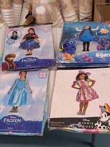 lot 1111 image: Lot of (4) Child 24mo-2T Costumes