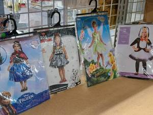 lot 1121 image: Lot of (4) 3T-4T Girls Costumes