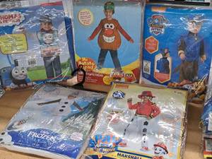 lot 1127 image: Lot of (5) Child 3T-4T Costumes