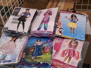 lot 1129 image: Lot of (6) Child Size 4-6 Girls Costumes