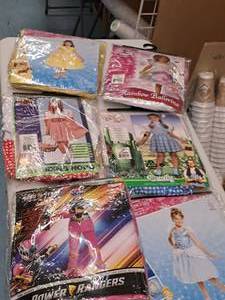 lot 1131 image: Lot of (6) Child Size 4-6 Girls Costumes