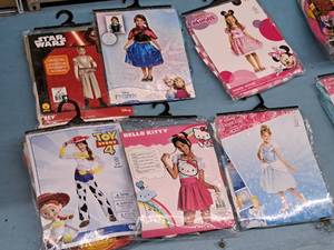lot 1132 image: Lot of (6) Child Size 4-6 Girls Costumes