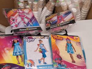 lot 1140 image: Lot of (5) Child Size Medium 7-8 Girls Costumes