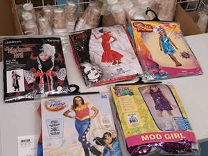 lot 1150 image: Girls Costumes Child Size Large 8-10 (x1) and Large 10-12 (x4)