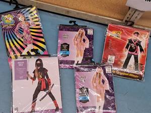 lot 1154 image: Lot of (5) Child Size Large 12-14 Girls Costumes