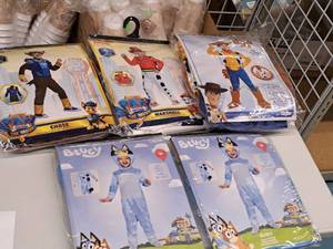 lot 1121A image: Lot of (5) Child Costumes - (4) Size 3T-4T, (1) Size 4-6X