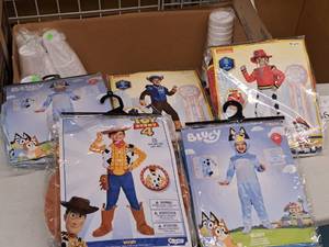 lot 1121B image: Lot of (5) Child Costumes - (4) Size 3T-4T, (1) Size 4-6X
