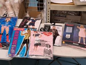 lot 1191 image: Lot of (6) Adult Womens Costumes