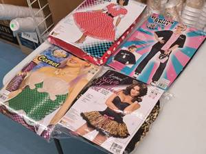 lot 1200 image: Lot of (4) Adult Large 14-16  Womens Costumes